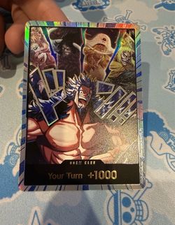 DON!! Card (Alternate Art) (Rocks) (Special Foil) One Piece 17 The World's Strongest Warriors