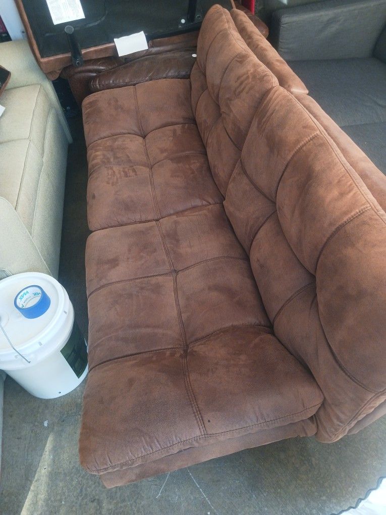 Like New Condition Brown Futons Free Delivery