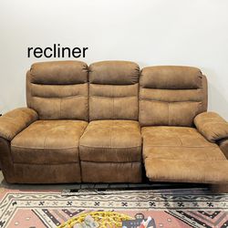 Couch / Loveseat (4 Recliners Total) 