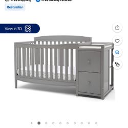 Delta Baby Crib With Changing Table And Storage
