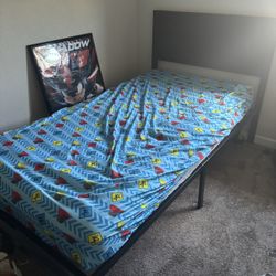 two twin beds