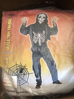 Skeleton Zombie Costume