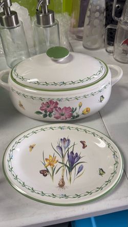 Studio Nova Garden Bloom Casserole Dish & Serving Platter