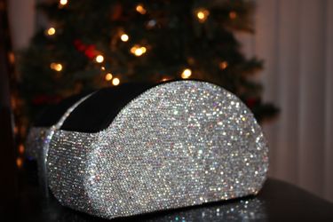 Rhinestones Makeup Brush Holder