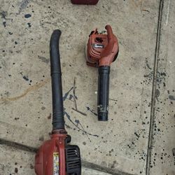 Blower Gas Homelite Qty 2 Need Cleanjng 