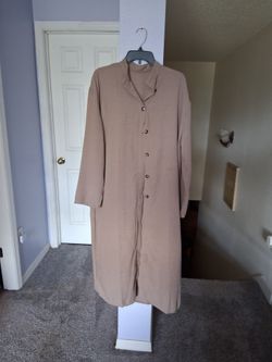 Duster jacket,top,wide leg pants