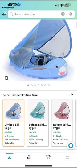 Baby shark blue Mambobaby float