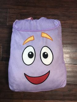 Dora Explorer backpack and sleeping bag