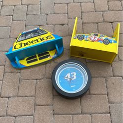 Number 43 NASCAR kids bedrooms accessories