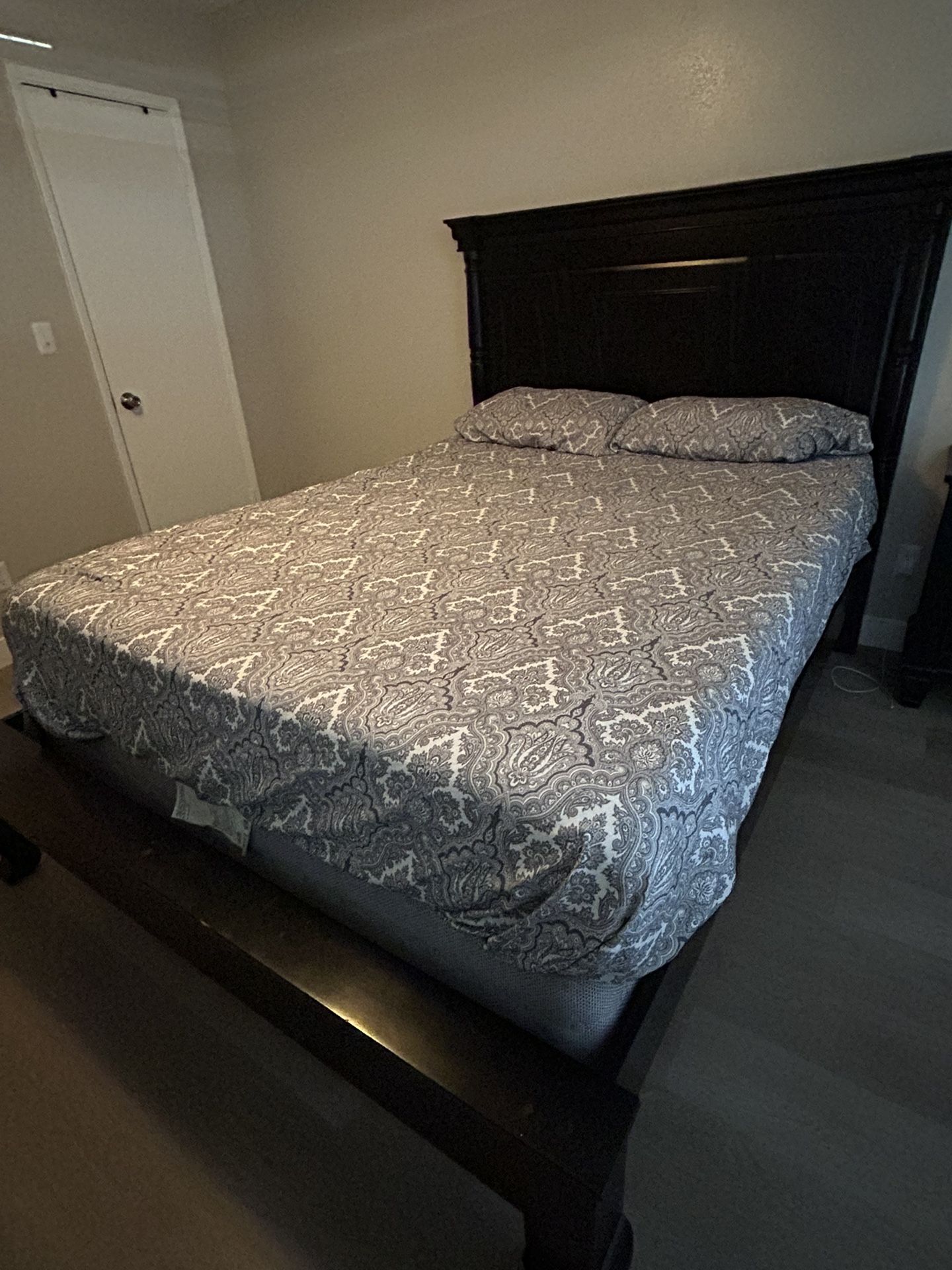 Queen Black Bed Frame