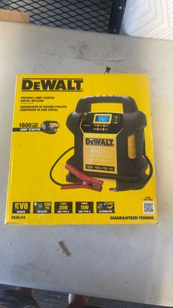 DEWALT DXAEJ14 Portable Jump Starter Digital Inflator