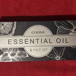 New COOSA 6 Piece Essential Oil Set 