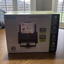 Unopened workforce es-400 ii - Color document scanner
