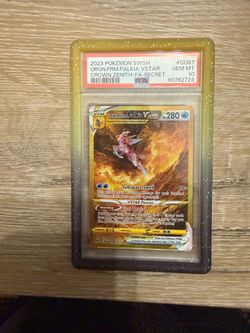 PSA 10 Origin Forme Palkia VSTAR GG67/GG70 Gold Crown Zenith Pokemon