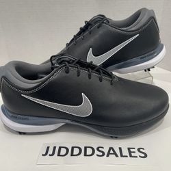 Nike Air Zoom Victory Tour 2 Black/Grey Golf Shoes Mens Size 9 New CW8155-001