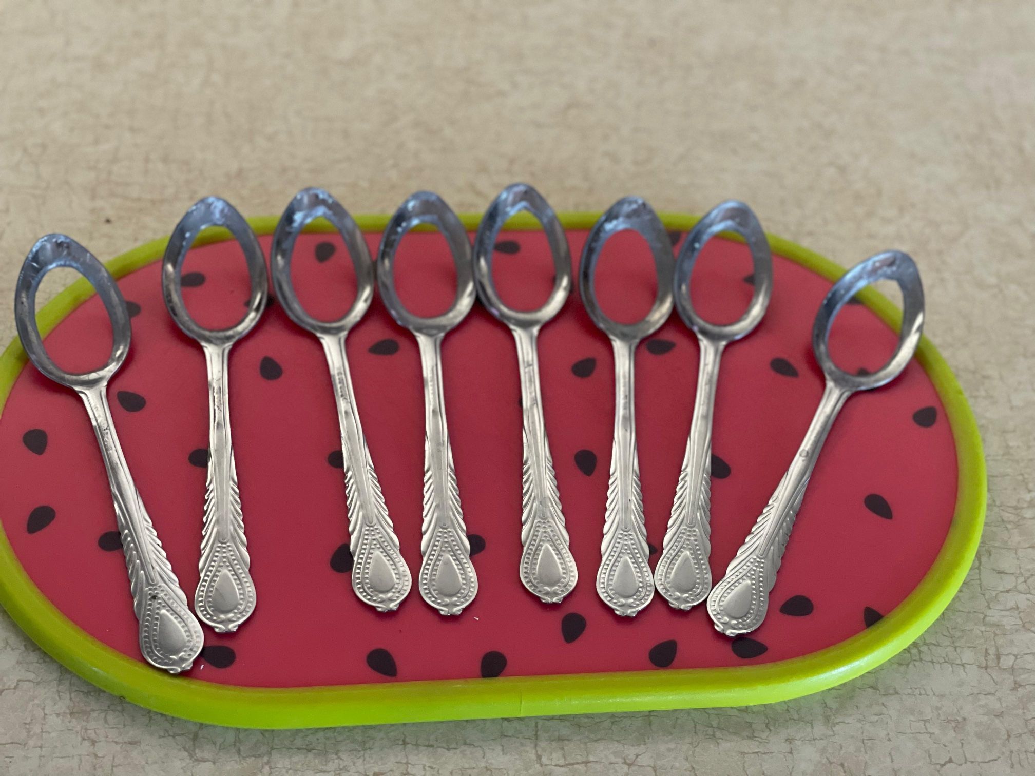 Cucharas para pelar nopales fácilmente