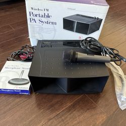 Portable PA System