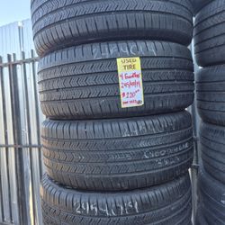 4 Used Goodyear Eagle Sport Tires 245/40/19