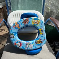Potty seat and stepstool