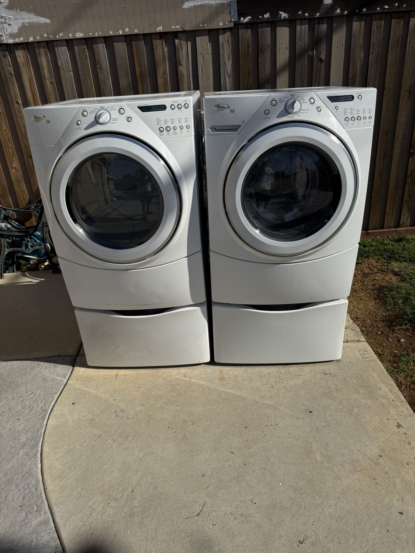 Washer And Dryer