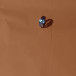 Anillo De Oro Blanco Con Diamantes 14 K