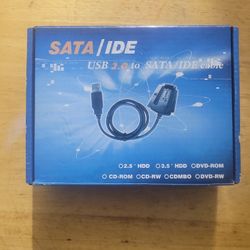 NEW SATA/PATA/IDE Drive to USB 2.0 Adapter