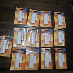 Window & door alarms!!!! 13 of them!!!