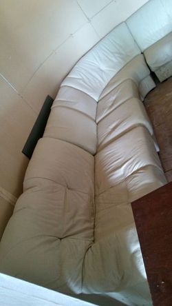 Natuzzi leather