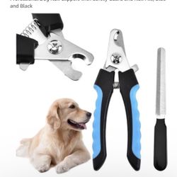 Brand new Professional Dog Nail Clippers with Safety Guard and Nail File, Blue and Black  Whitestone/Flushing, Queens or Downtown pickup Cash only