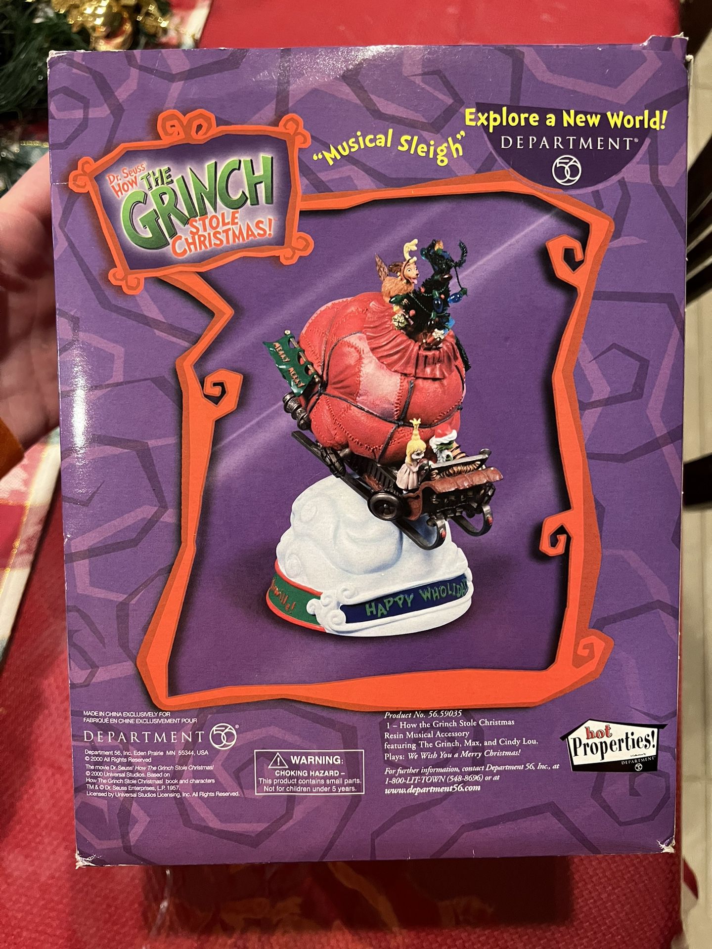 Grinch ‘Musical Slay’ Christmas Decor 