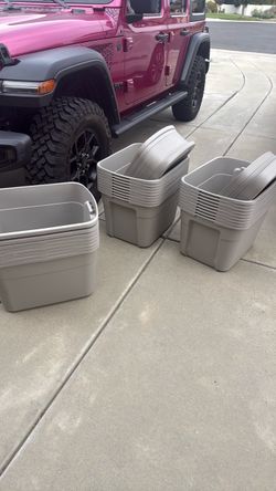 27 Storage Totes from Target 23x18x14