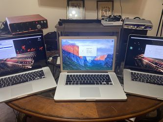 Apple Macbook Pro Sale With Protools Hd fl Studio In Logic Pro