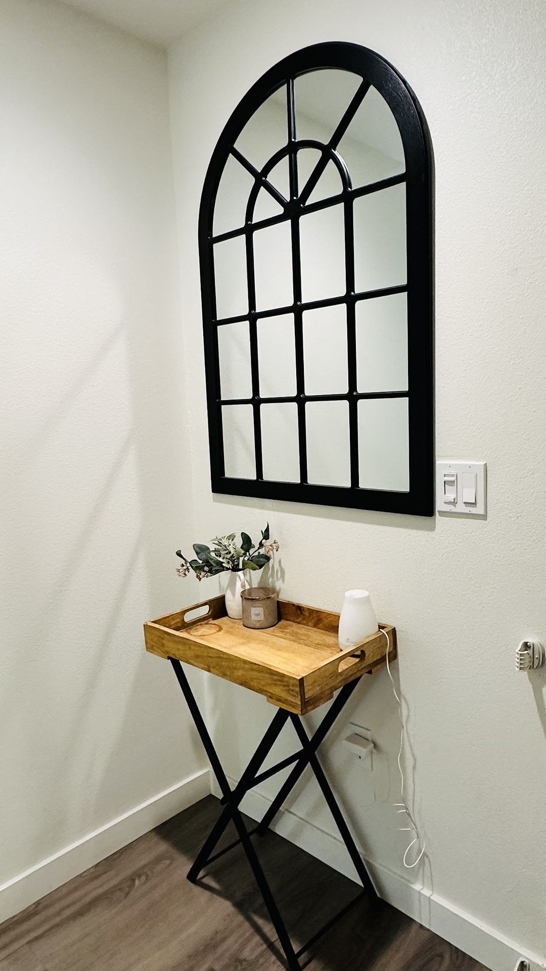 Mirror And Small Table
