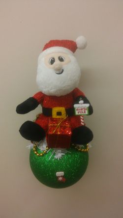 Up North Santa Ornament