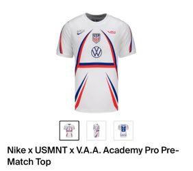 NIKE x USMNT x VAA Academy Pro Pre-Match Top