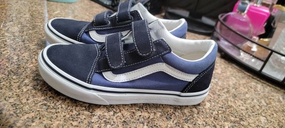 Kids Size 3 Old Skool Vans NAVY