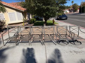6 Patio Chairs