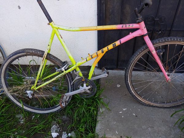 old school mountain bike