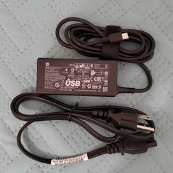 Original HP 45W Laptop AC Power Supply Charger Adapter USB-C connector Ig