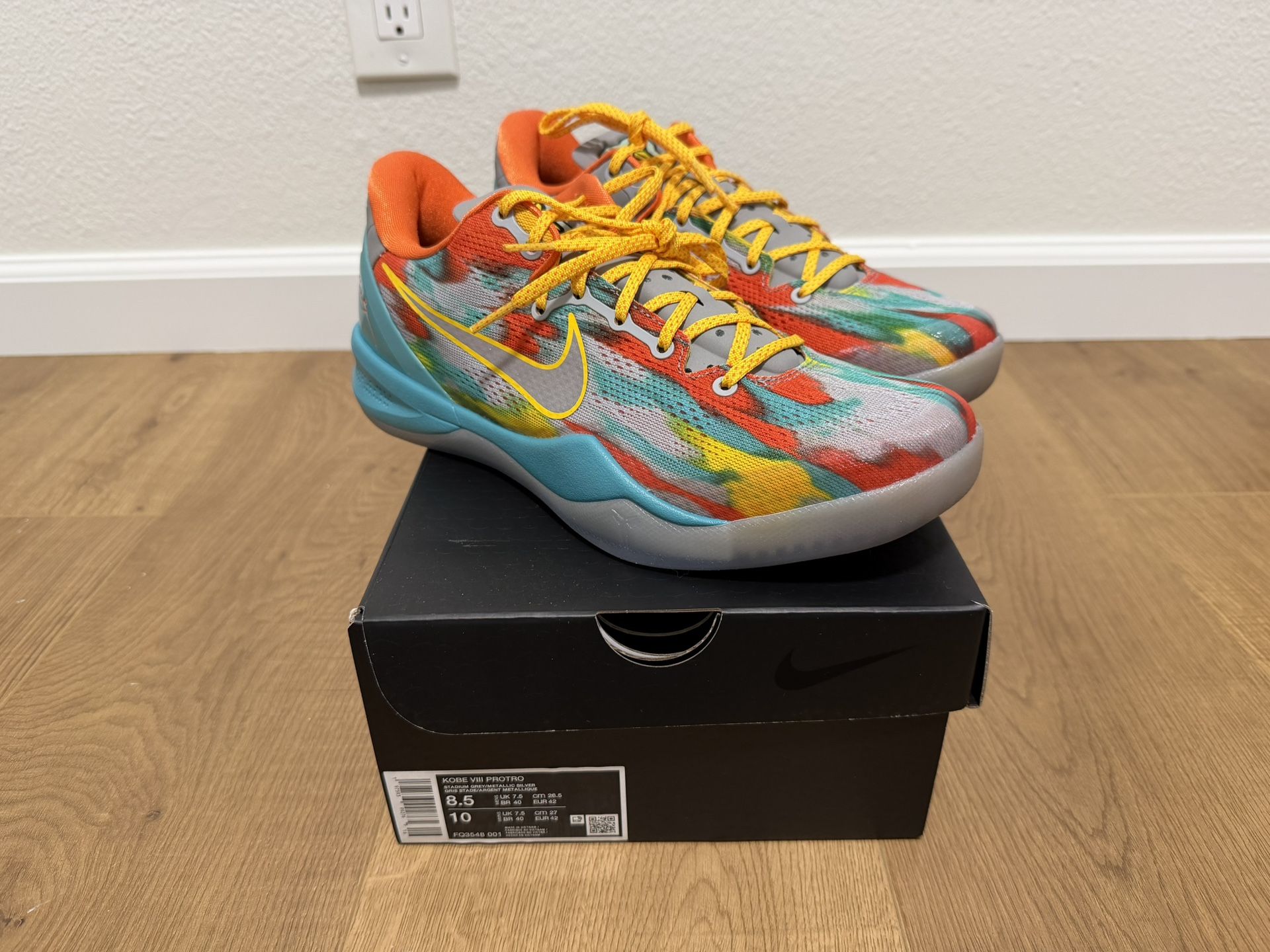 Nike Kobe 8 Protro Venice Beach Size 8.5
