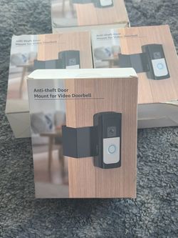 Anti-Theft Door Mount for Video Doorbell