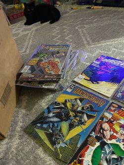 boxes of comics