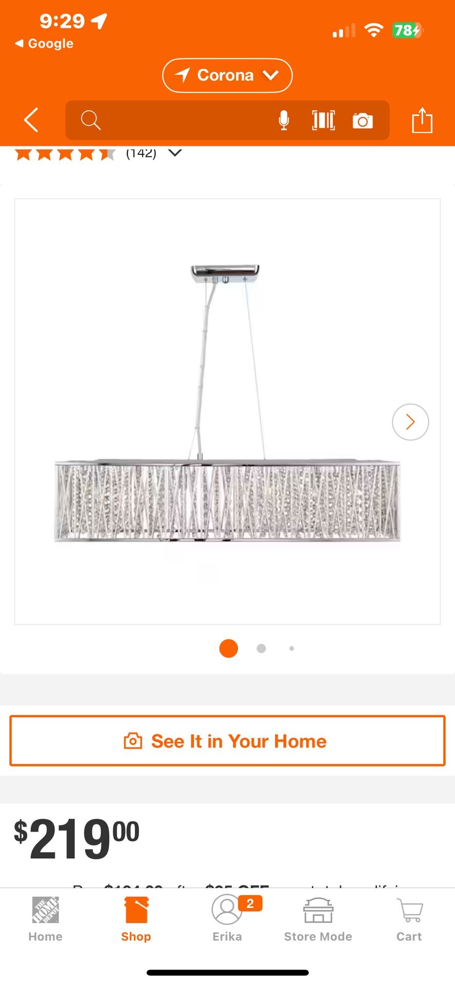 Chalendier And 2 Pendants