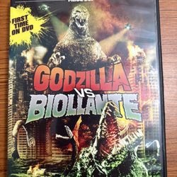 Godzilla Vs Biollante DVD