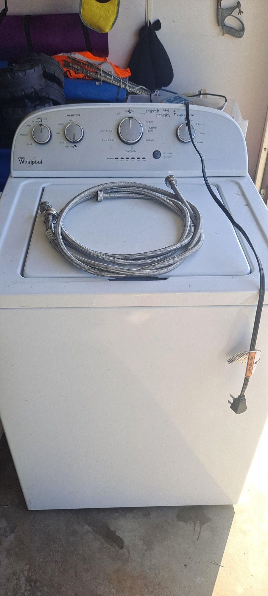 Whirlpool Washing Machine Model WTW4800BQ1