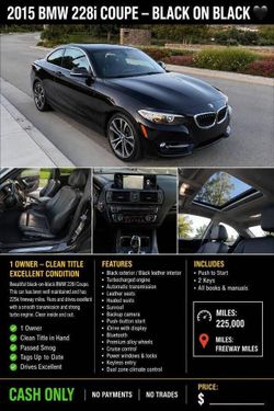 2015 BMW 2 Series