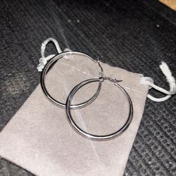 925s Hoop Earrings 