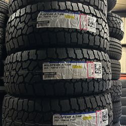 FALKEN WILDPEAK A/T4W 265/70R16SL price$190 each