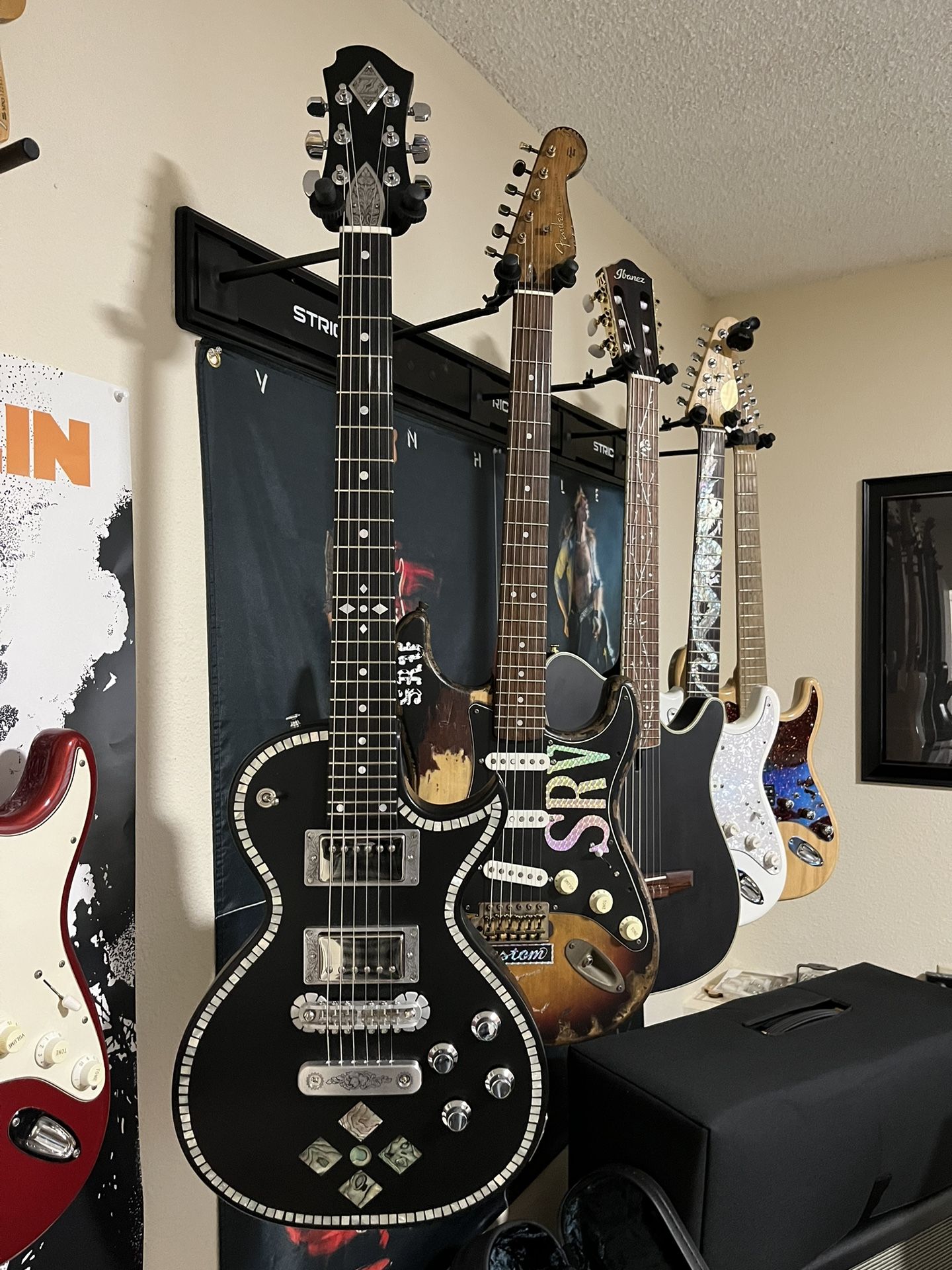 Zemaitis CS24SU Black Pearl Diamond Custom Shop