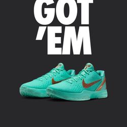 Kobe 6 Protro “Jalen Brunson” SIZE 8